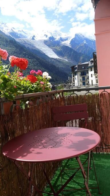 Studio Limbo Chamonix Hyper Centre Vue Imprenable Sur Le Mont-Blanc Экстерьер фото